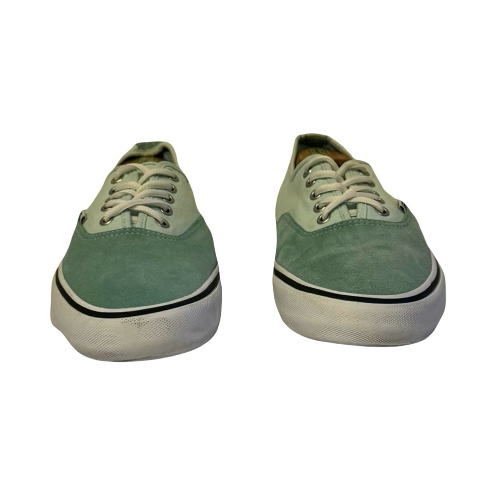 Vans Mint Green Canvas Sneakers